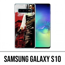 Coque Samsung Galaxy S10 - Red Dead Redemption Sun