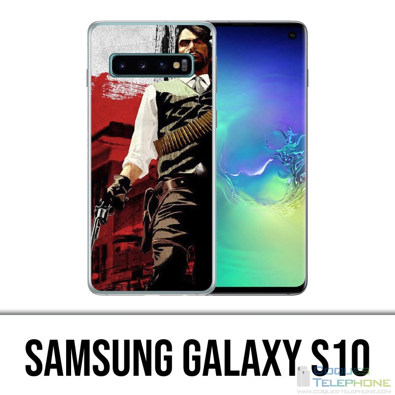 Custodia Samsung Galaxy S10 - Red Dead Redemption Sun