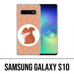 Carcasa Samsung Galaxy S10 - Renard Roux