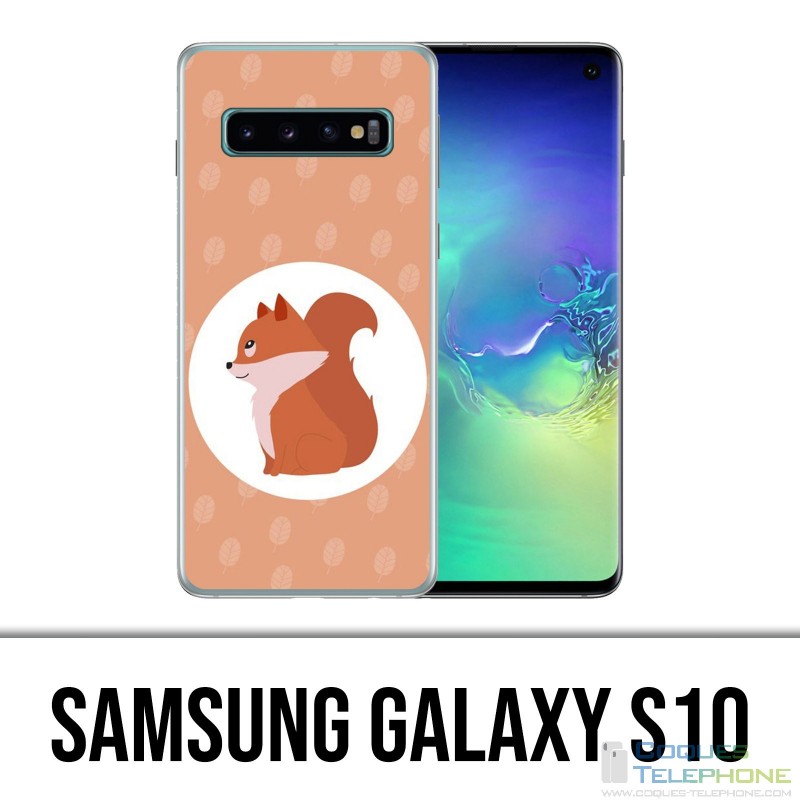 Carcasa Samsung Galaxy S10 - Renard Roux