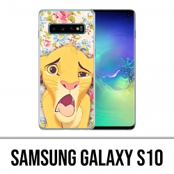 Carcasa Samsung Galaxy S10 - Lion King Simba Grimace