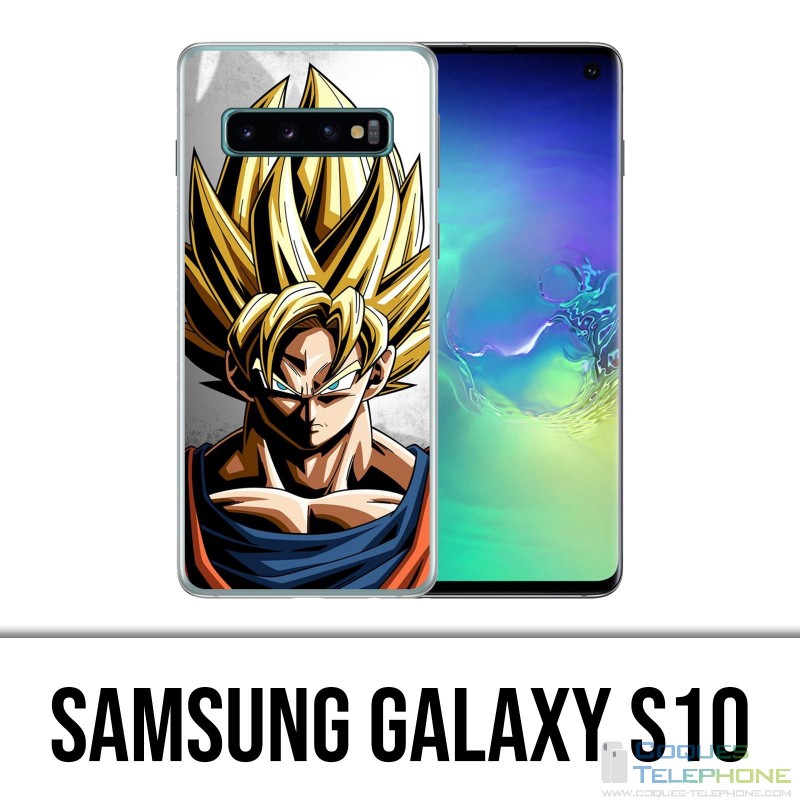 Funda Samsung Galaxy S10 - Sangoku Wall Dragon Ball Super