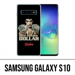 Samsung Galaxy S10 Hülle - Scarface Holen Sie sich Dollars