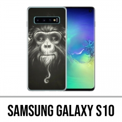 Coque Samsung Galaxy S10 - Singe Monkey Anonymous