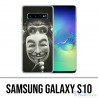 Coque Samsung Galaxy S10 - Singe Monkey Aviateur
