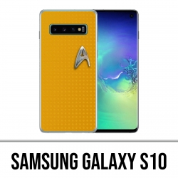 Carcasa Samsung Galaxy S10 - Star Trek Amarillo