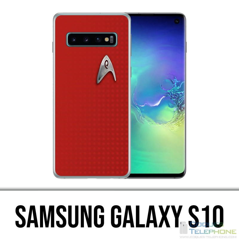 Coque Samsung Galaxy S10 - Star Trek Rouge