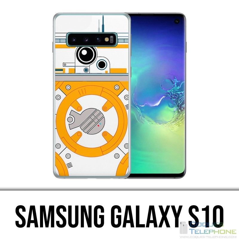 Coque Samsung Galaxy S10 - Star Wars Bb8 Minimalist