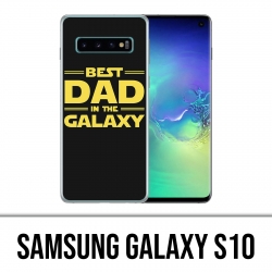 Custodia per Samsung Galaxy S10 - Star Wars: il miglior papà della galassia