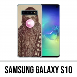 Custodia Samsung Galaxy S10 - Gomma da masticare Star Wars Chewbacca