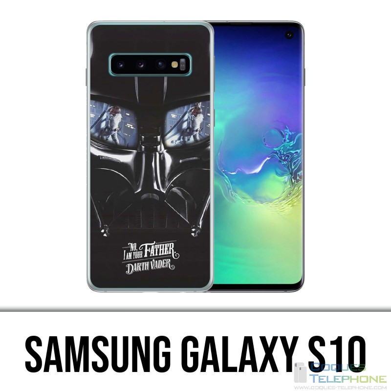 Coque Samsung Galaxy S10 - Star Wars Dark Vador Moustache