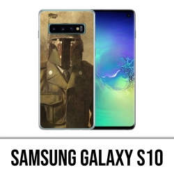 Carcasa Samsung Galaxy S10 - Vintage Star Wars Boba Fett