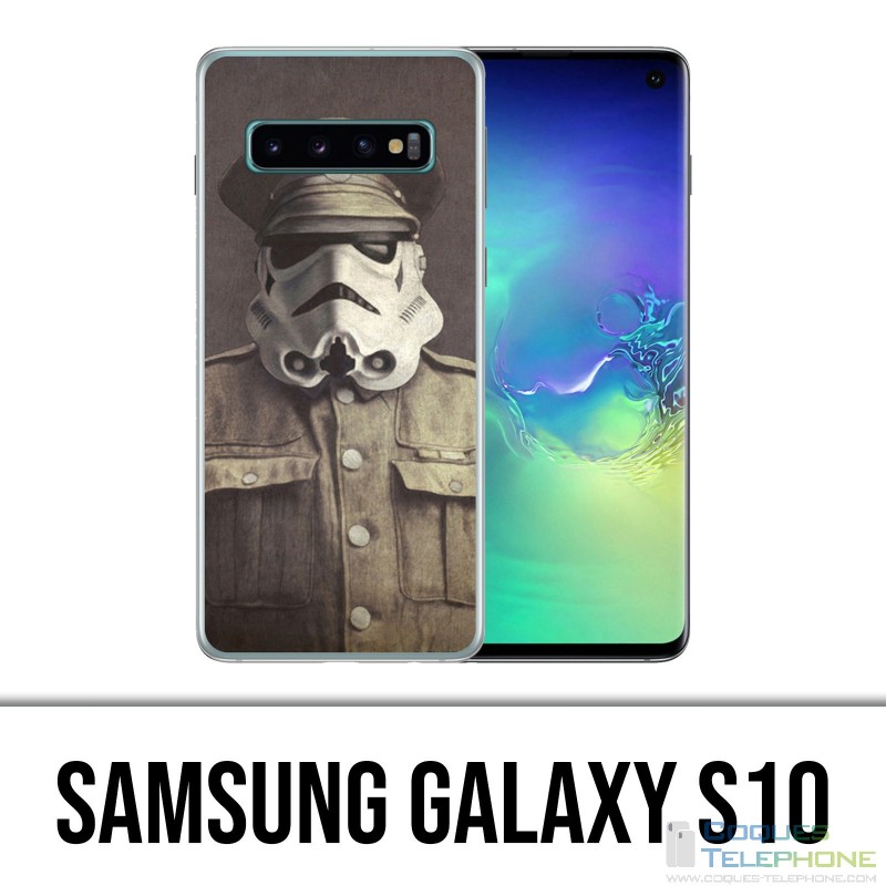 Coque Samsung Galaxy S10 - Star Wars Vintage Stromtrooper