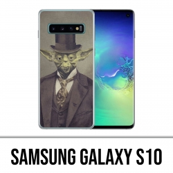 Carcasa Samsung Galaxy S10 - Star Wars Vintage Yoda