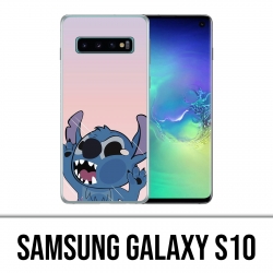 Samsung Galaxy S10 case - Stitch Glass