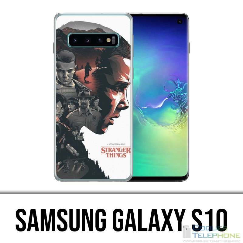 Samsung Galaxy S10 Case - Stranger Things Fanart