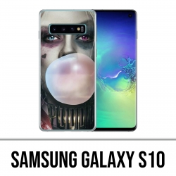 Coque Samsung Galaxy S10 - Suicide Squad Harley Quinn Bubble Gum