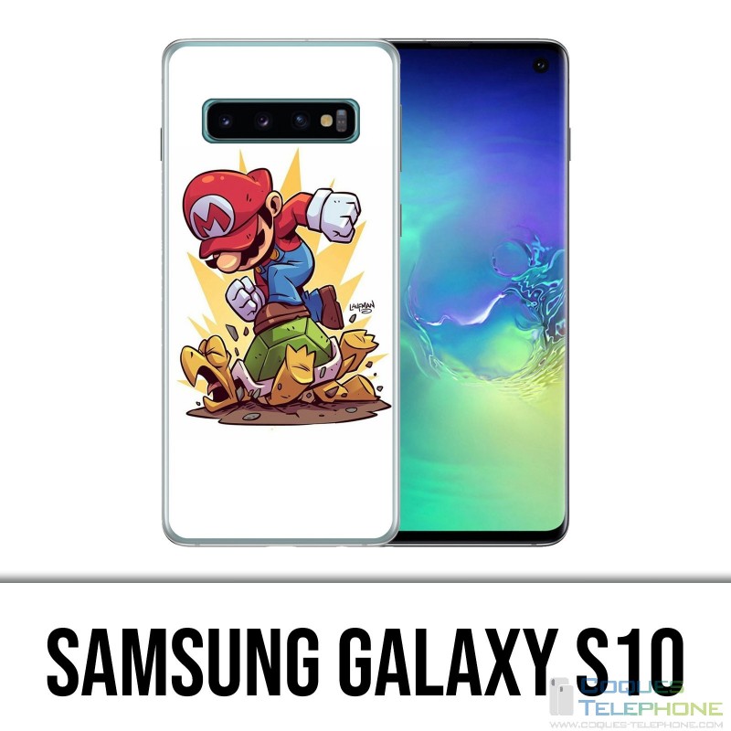 Samsung Galaxy S10 Hülle - Super Mario Turtle Cartoon