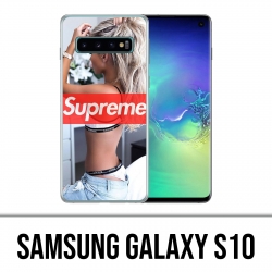 Coque Samsung Galaxy S10 - Supreme Marylin Monroe
