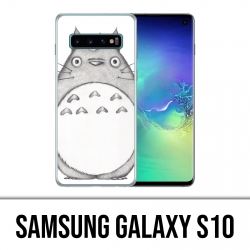 Coque Samsung Galaxy S10 - Totoro Parapluie