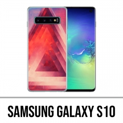 Funda Samsung Galaxy S10 - Triángulo abstracto