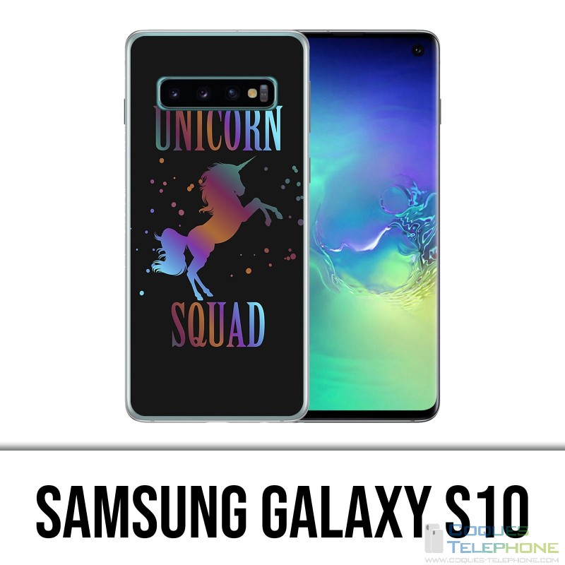 Coque Samsung Galaxy S10 - Unicorn Squad Licorne