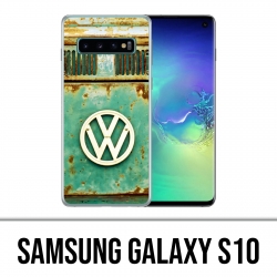 Carcasa Samsung Galaxy S10 - Logotipo Vintage Vw