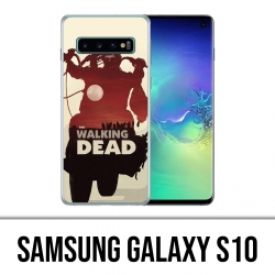 Coque Samsung Galaxy S10 - Walking Dead Moto Fanart