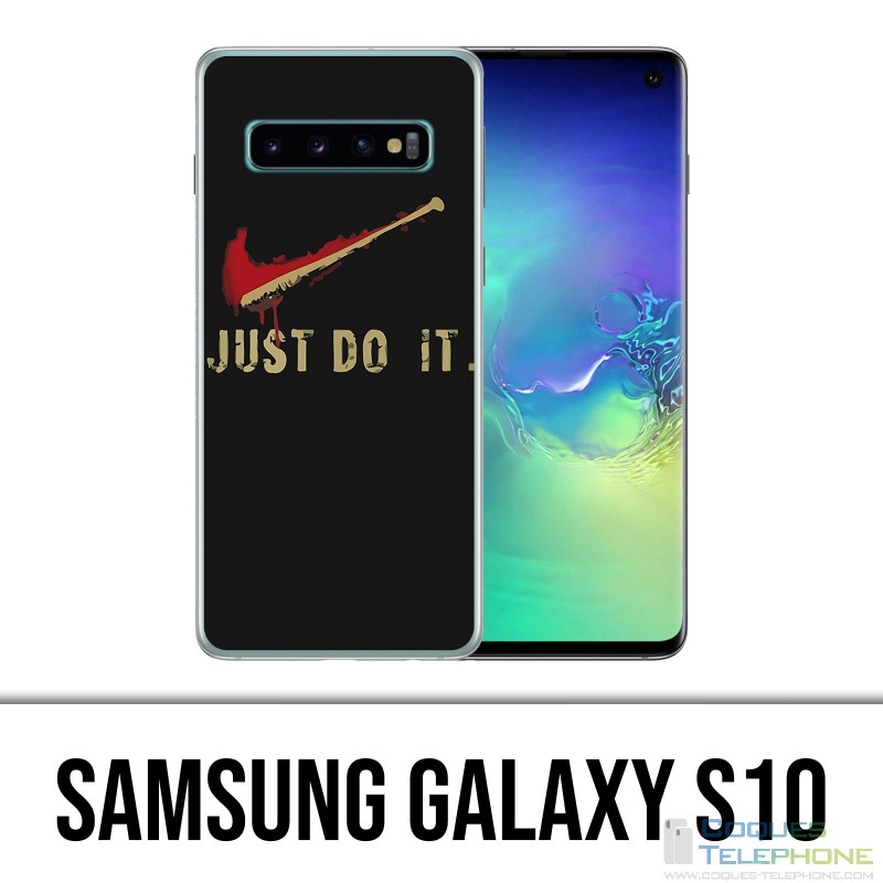 Samsung Galaxy S10 Case - Walking Dead Negan Just Do It