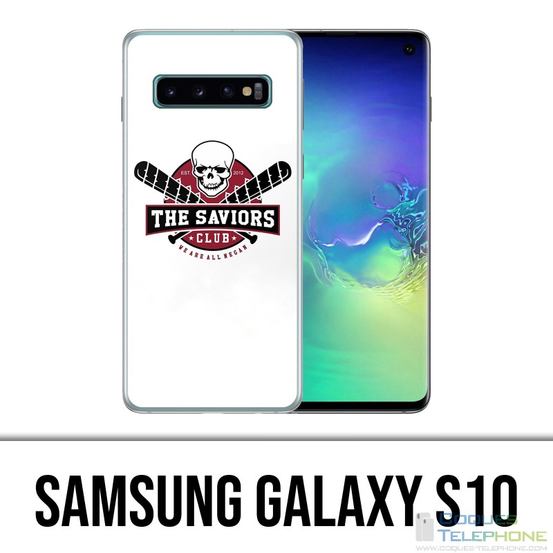 Coque Samsung Galaxy S10 - Walking Dead Saviors Club