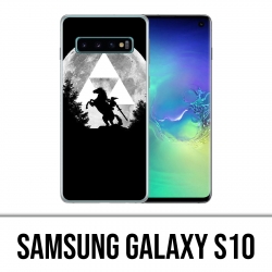 Samsung Galaxy S10 Hülle - Zelda Moon Trifoce