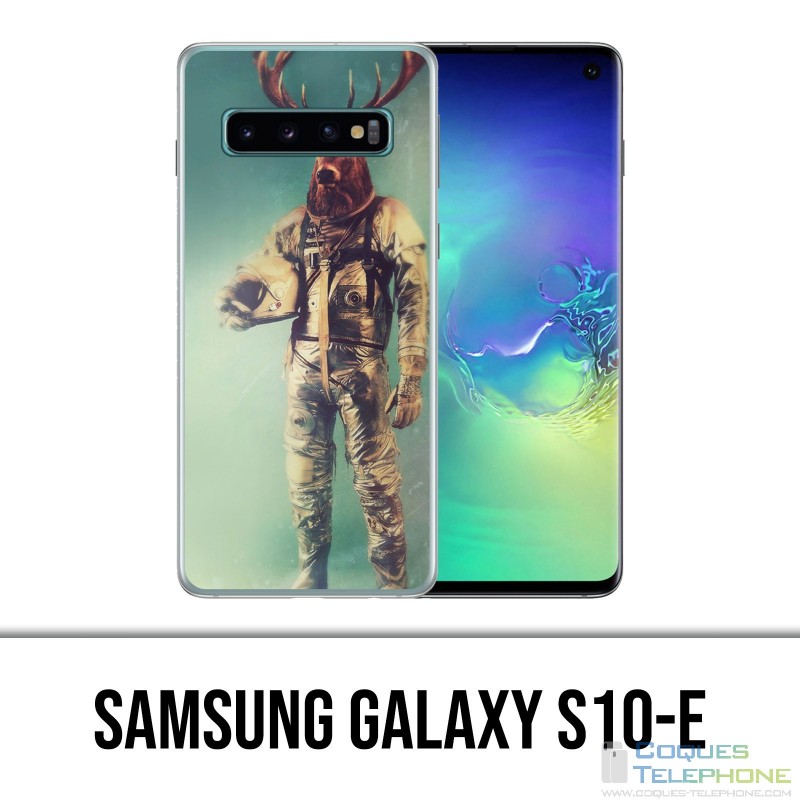 Custodia Samsung Galaxy S10e - Cervo di astronauta animale