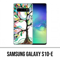 Samsung Galaxy S10e Hülle - Mehrfarbiger Baum