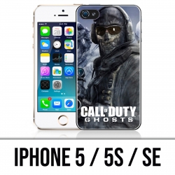 Custodia per iPhone 5 / 5S / SE - Logo Call Of Duty Ghosts