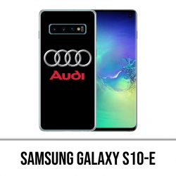 Custodia Samsung Galaxy S10e - Audi Logo in metallo