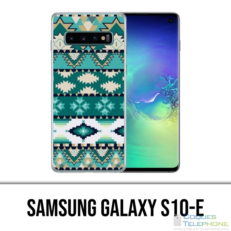 Coque Samsung Galaxy S10e - Azteque Vert