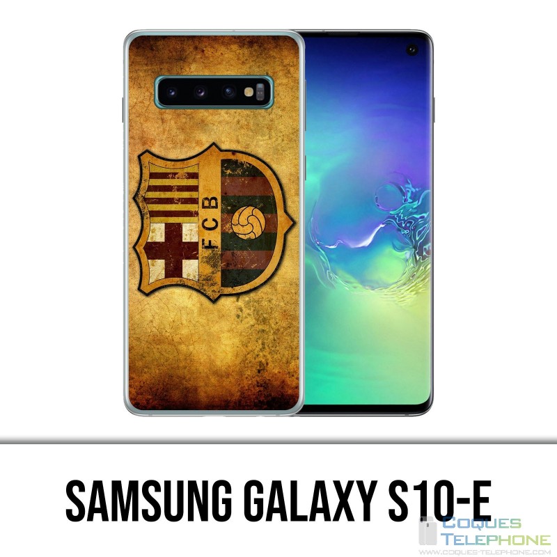 Funda Samsung Galaxy S10e - Fútbol Vintage Barcelona