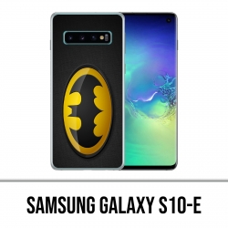 Carcasa Samsung Galaxy S10e - Batman Logo Classic Amarillo Negro