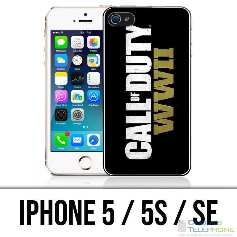 IPhone 5 / 5S / SE Schutzhülle - Call Of Duty Ww2 Logo