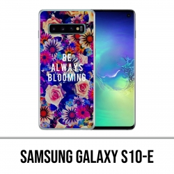 Samsung Galaxy S10e Hülle - immer blühen