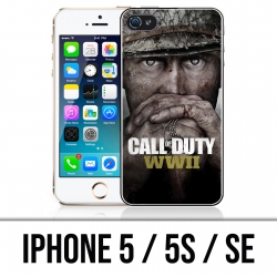 Coque iPhone 5 / 5S / SE - Call Of Duty Ww2 Soldats