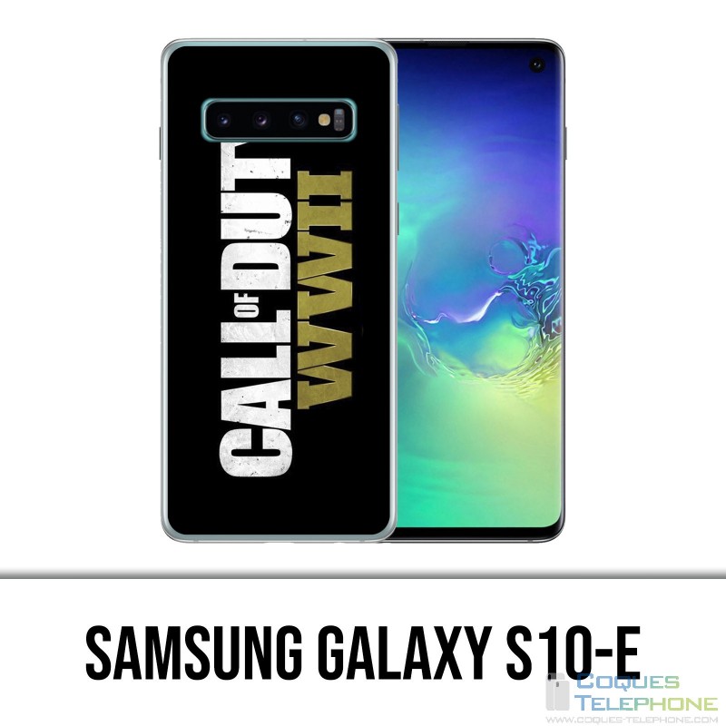 Carcasa Samsung Galaxy S10e - Logotipo de Call of Duty Ww2