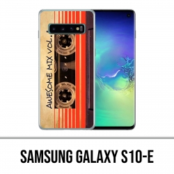 Samsung Galaxy S10e Case - Vintage Audio Cassette Guardians Of The Galaxy
