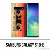 Custodia per Samsung Galaxy S10e - Cassette audio vintage Guardiani della galassia