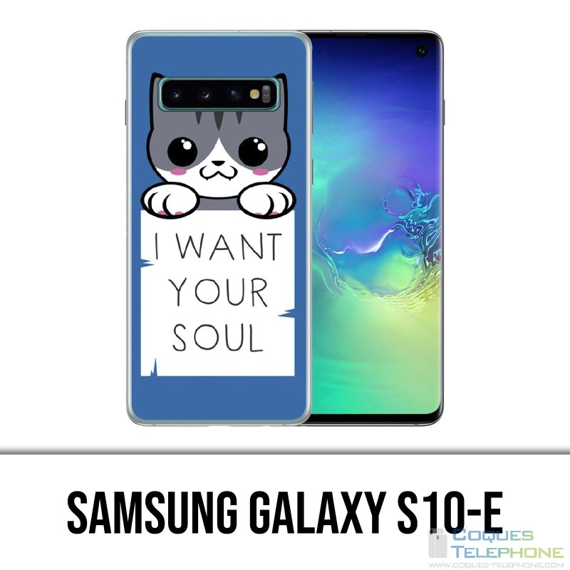 Carcasa Samsung Galaxy S10e - Chat Quiero tu alma