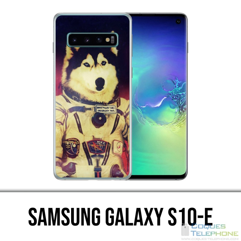 Coque Samsung Galaxy S10e - Chien Jusky Astronaute