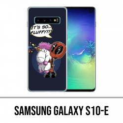Carcasa Samsung Galaxy S10e - Deadpool Fluffy Unicorn