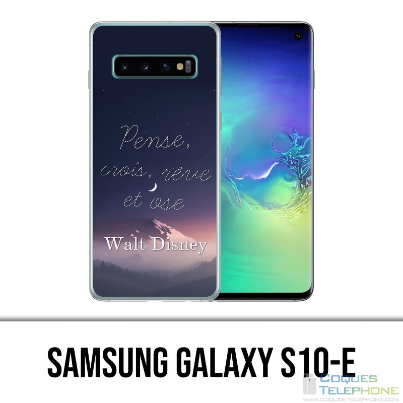 Samsung Galaxy S10e Case - Disney Quote Think Think Reve
