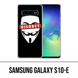 Samsung Galaxy S10e Hülle - Ungehorsam Anonym