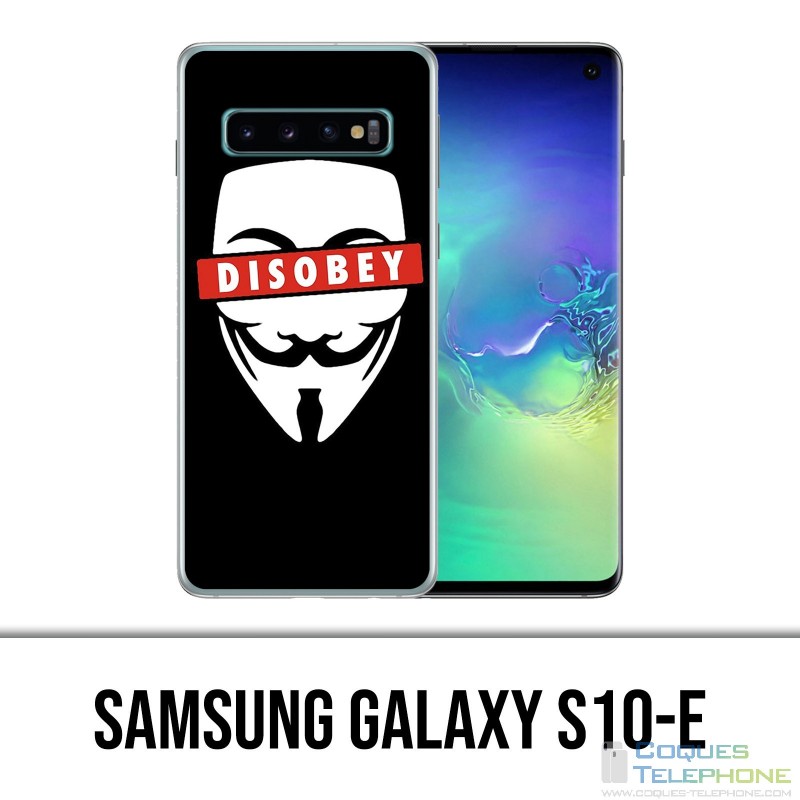 Samsung Galaxy S10e Hülle - Ungehorsam Anonym